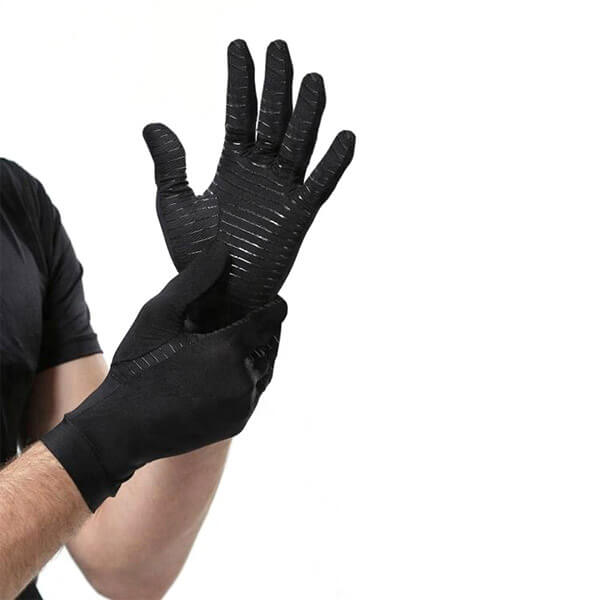 Copper Thermal Antimicrobial Gloves Gloves.co.uk
